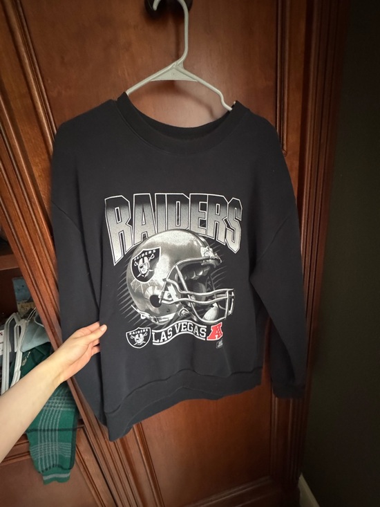Raider Other - Las Vegas Raiders Black Crewneck Sweatshirt
